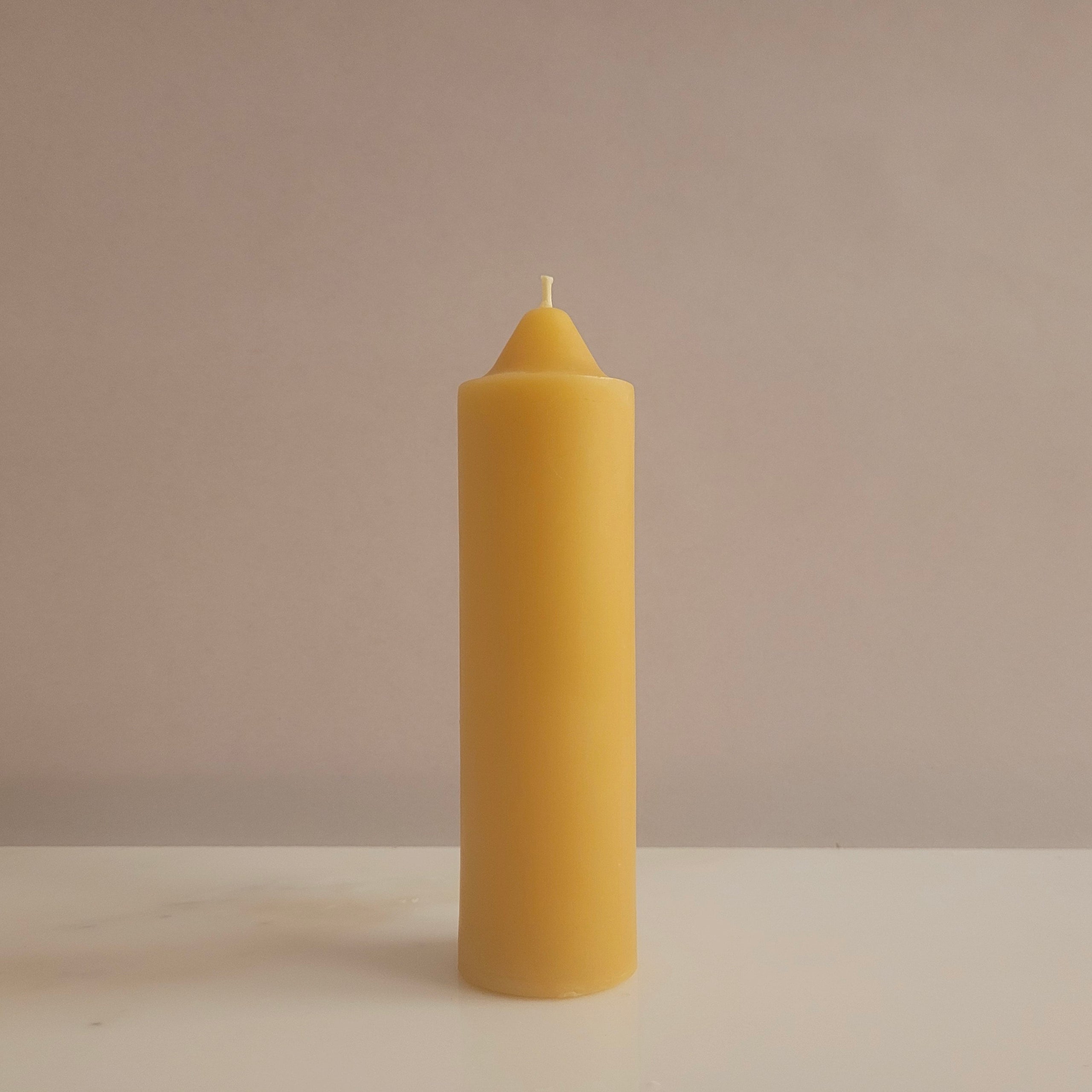 Beeswax Candle – Emergency Taper – Shop Iowa